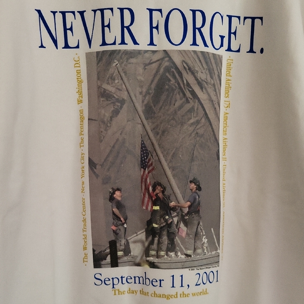 New Never Forget 9/11/2001 Sweatshirt